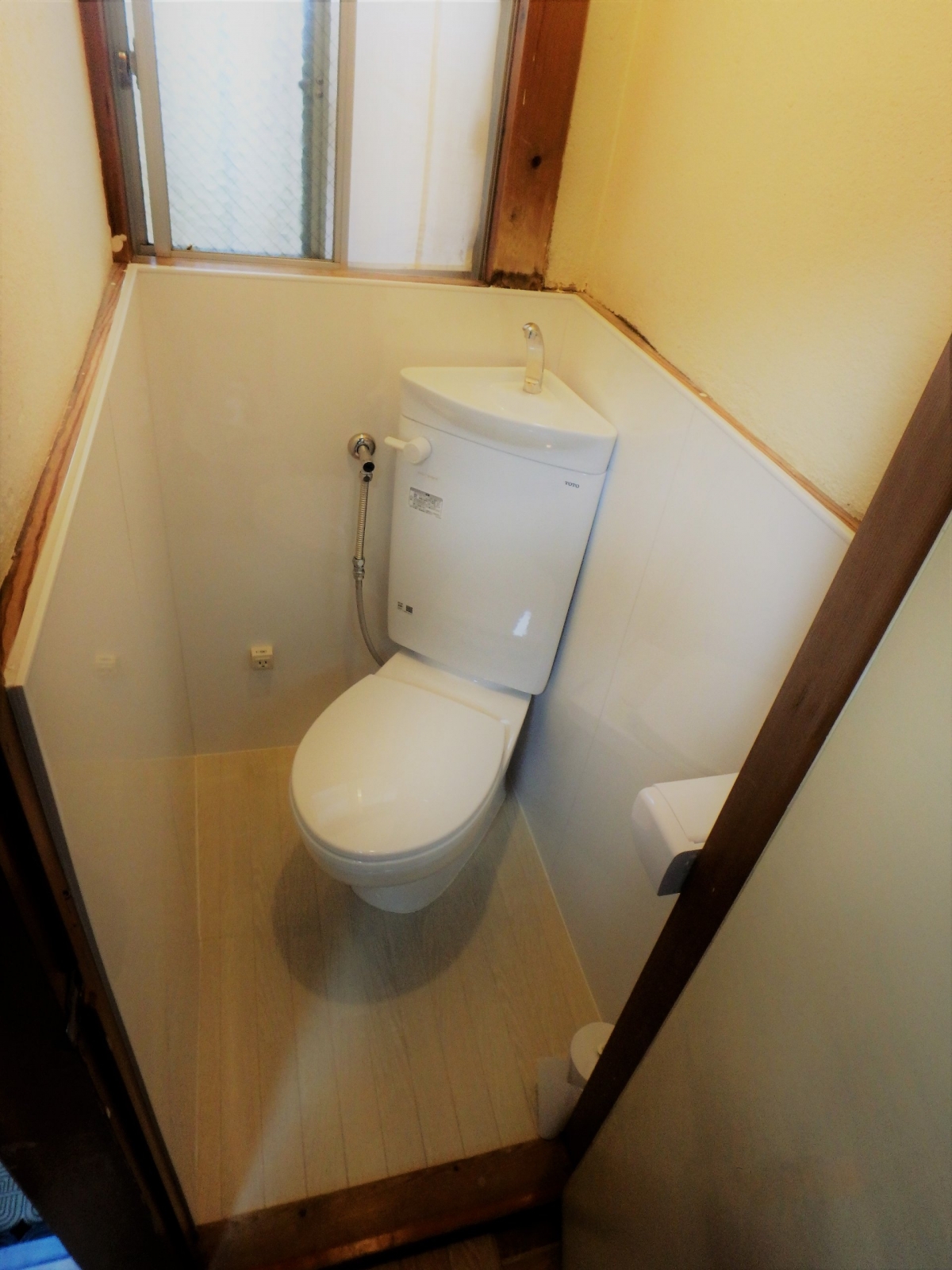 和式トイレから洋式トイレ取替え工事