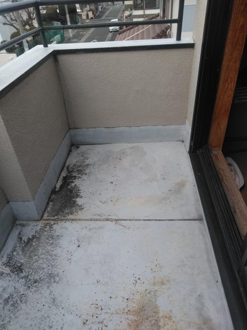 【Before】雨が降ったら洗濯物がずぶ濡れになっていました