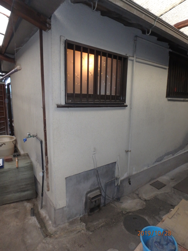 【Bfore】以前は風呂釜で未使用　風呂釜も無くなっていました。